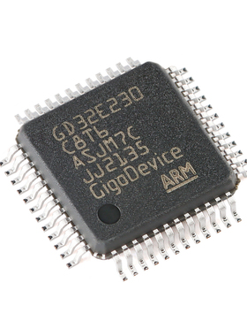 原装GD32E230C8T6 LQFP-48 ARM Cortex-M23 32位微控制器-MCU芯片
