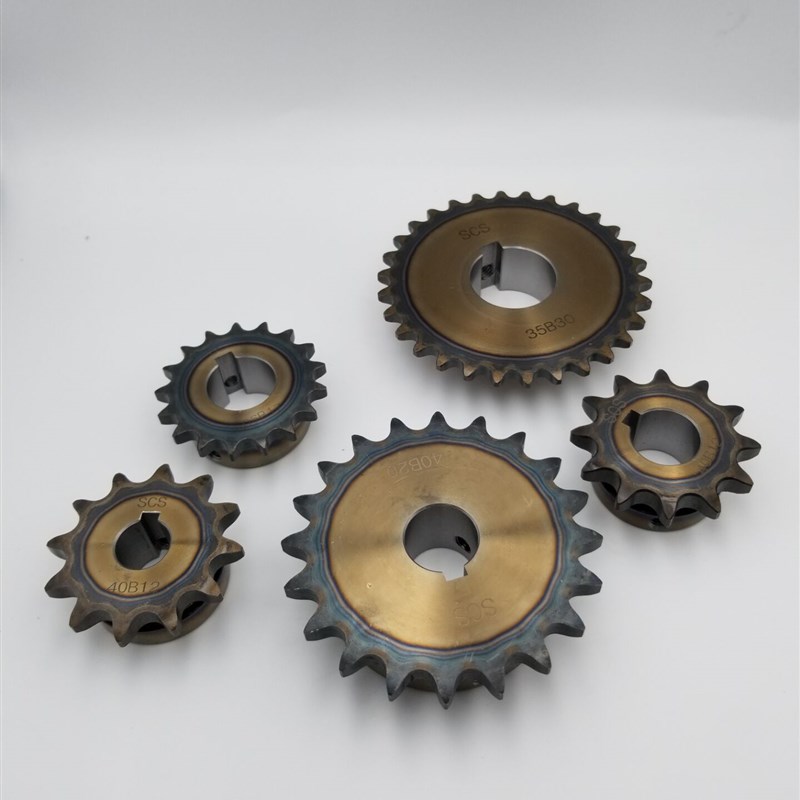 SCS高品质单排带台阶链轮50B18齿 5分精车孔键槽14  16 25 28 35