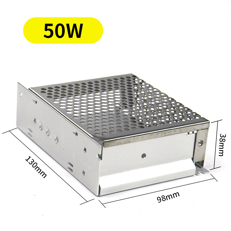 开关电源外壳厂家直销工业金属外壳壳体电源盒子铝合金50W60W100W
