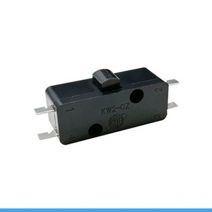 WK3 4脚一常开一常闭点动按钮 自复位行程开关 KW2 微动开关