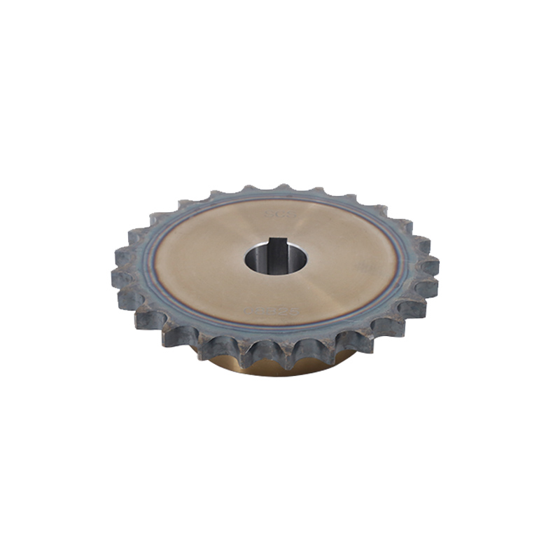 SCS高品质成型孔链轮4分30齿 08B30T 外径126.1 精车内孔键槽顶丝