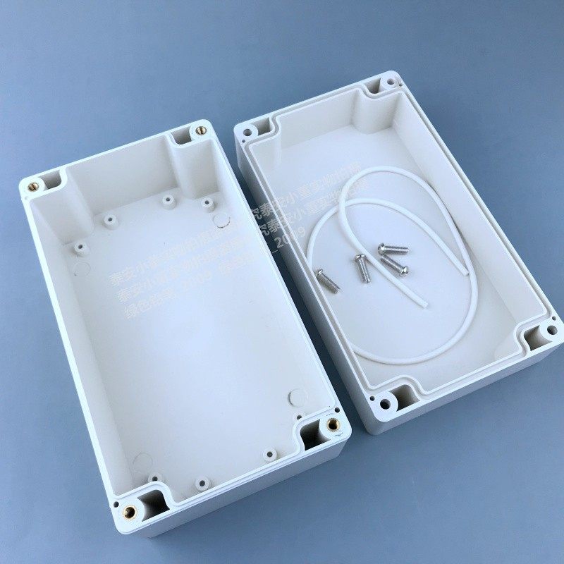 25塑料电器盒接线盒塑料壳体电子安防电源仪表外壳防水盒AP工控盒