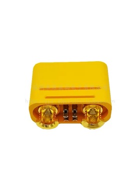 航模插头AS15j0U防打火 带信号针连接 防水大电流8号硅胶线 植保