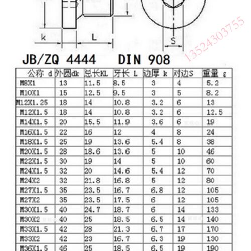 内六角堵头 内六角螺塞 带垫铁油塞 丝堵M42X2 M48X2 JB/ZQ 4444