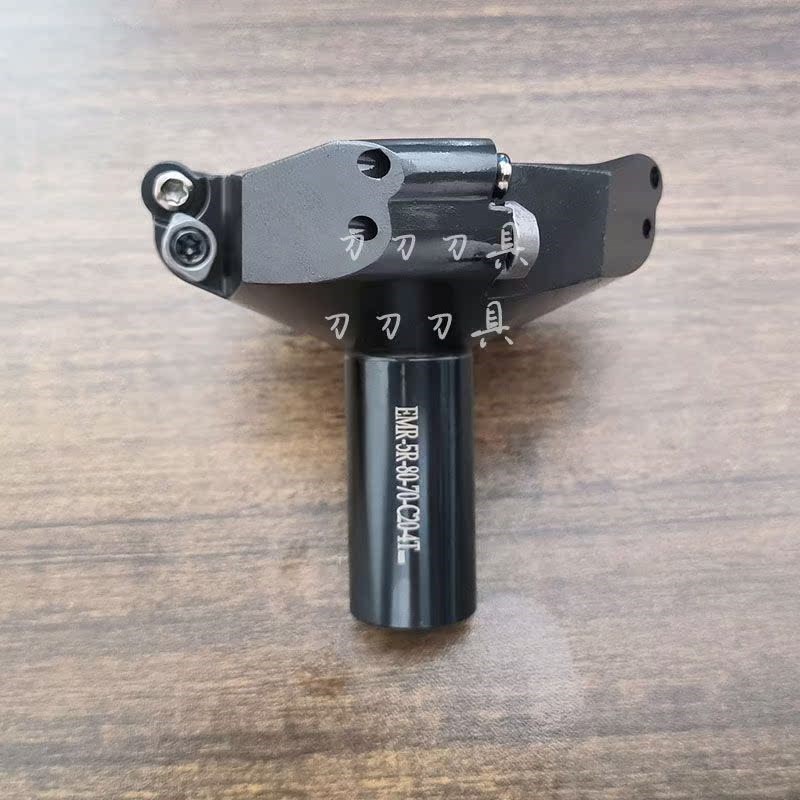 C20直柄一体式炮塔铣床刀盘EMR普通铣床飞刀平面铣R5圆鼻刀杆