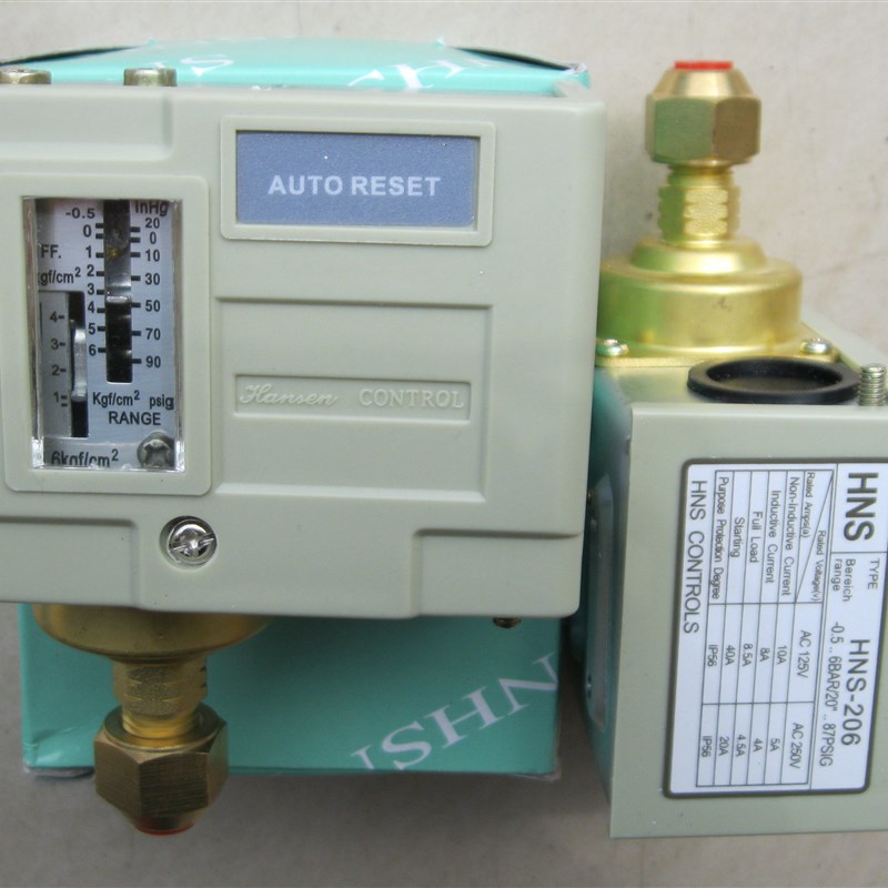 水处理开关高低压力单压继电控制器HNS-206 203 210 215 220 230