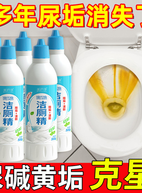 强酸洁厕灵厕所除臭清洁剂家用清香型洗马桶去黄去尿垢神器去异味