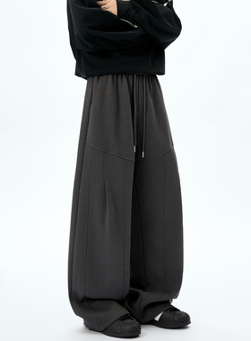 ZSEE美式复古卫裤男秋季新款潮牌宽松直筒百搭运动休闲长裤子