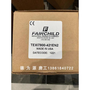 美国Fairchild仙童气动调压阀TEXI7800-421EN2全新原装