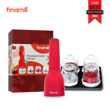 圣诞节礼物 美国finamill快卡式电动香料厨房研磨器 胡椒海盐桂皮