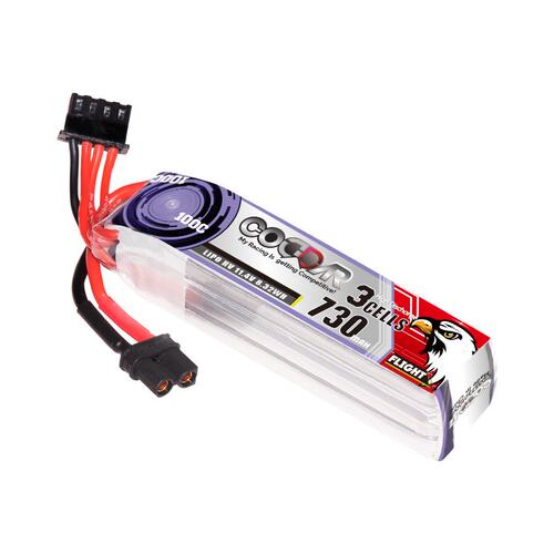 鹰氪CODDAR 730MAH 3S 11.4V 100C高倍率航模牙签机锂电池LIHV