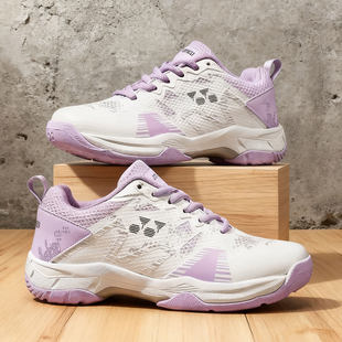 羽毛球鞋女款初中学生比赛专用训练鞋子轻便青少年防滑软底运动鞋