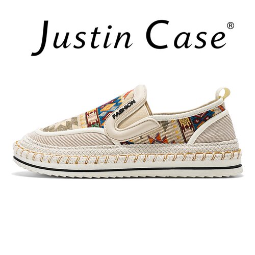 JustinCase一脚蹬透气渔夫鞋男