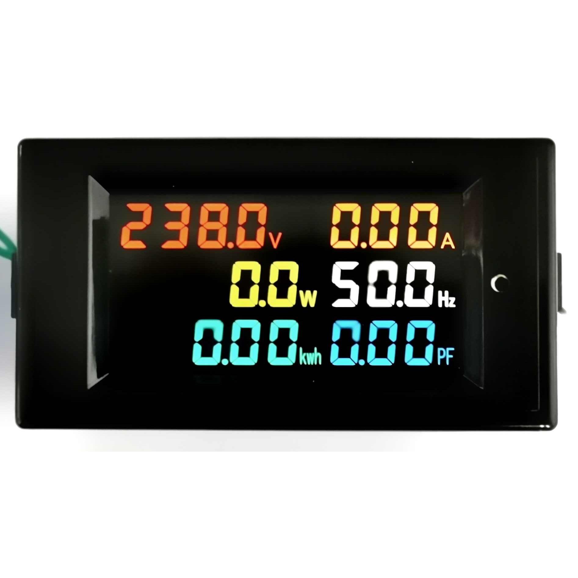 D69-2058 交流电压电流频率电能功率功率因素多功能六显示仪