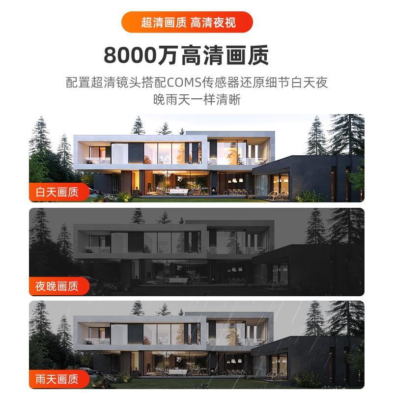 厂家WIFI摄像头 手机远程监控 室外通用超高清监控器家用 360°巡
