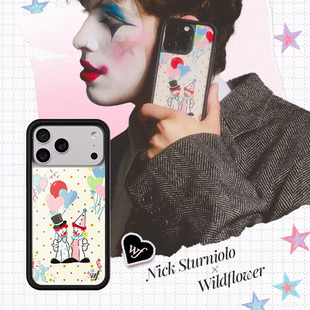 wildflow联名Nick Max Pro Plus17防摔保护套 Sturniolo马戏团小丑适用苹果17Pro手机壳iPhone16