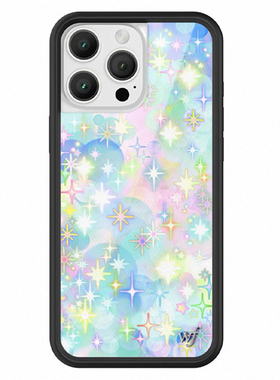 WFWE联名蓝底大星星梦幻之星适用适用iPhone15/14/13ProMax/plus苹果16Pro手机壳欧美时尚明星同款防摔保护套