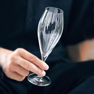 木村香槟杯家用水晶玻璃饮料起泡酒杯白葡萄酒红酒杯 日式 甜酒杯
