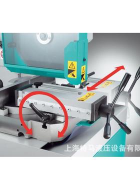 金属带锯床SIRIO 370 液压带锯锯床 双立柱锯床