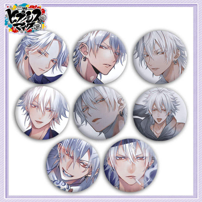 动漫催眠麦克风碧棺左马刻吧唧徽章谷子装饰挂件马口铁胸章定制