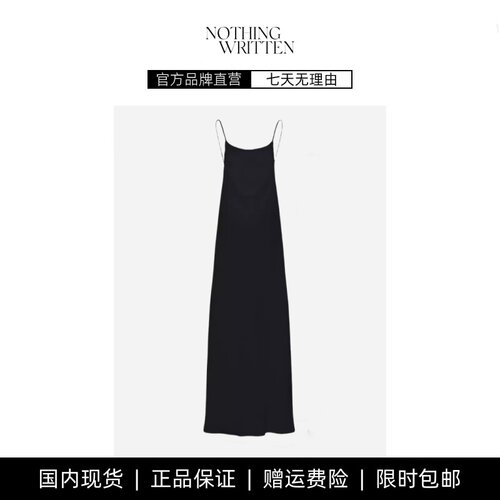 THROW吊带连衣裙女2024夏