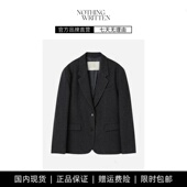 修身 双扣气质外套女 WRITTEN羊毛西装 女休闲新款 现货 NOTHING
