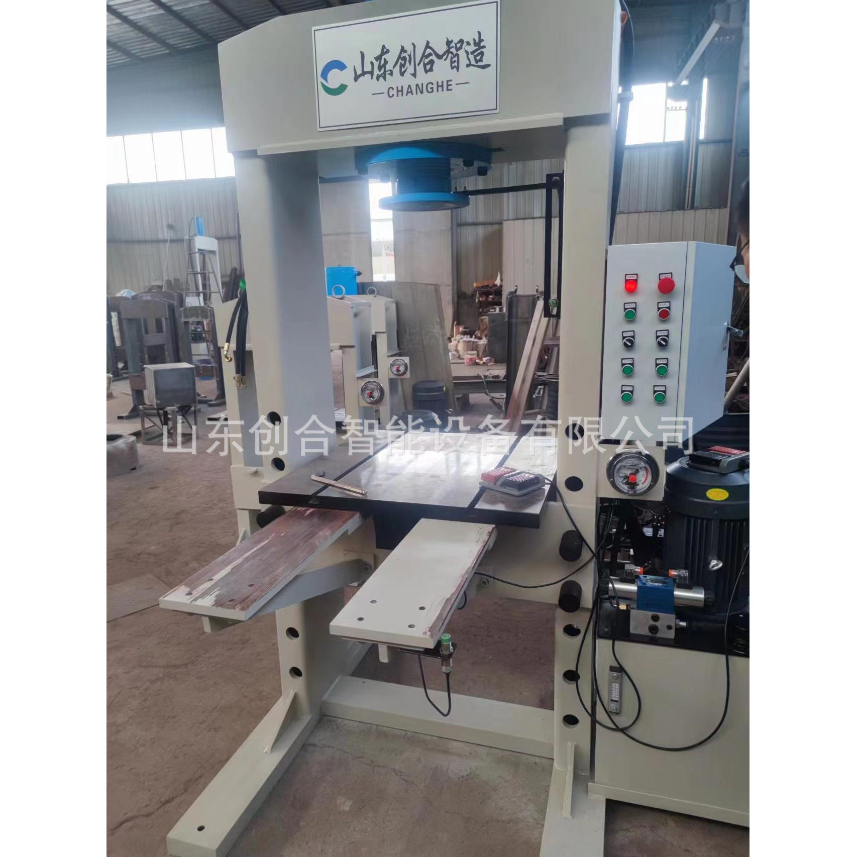 100吨龙门液压机可移动工作台汽修压装轴承拆卸破电机外壳