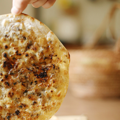 山子家梅干菜烧饼浙江桐庐肉烧饼顺丰包邮500克(5个装）/盒