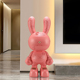 酷酷兔2025新款 饰大摆件祇进不出男女儿童存钱筒 存钱罐客厅落地装