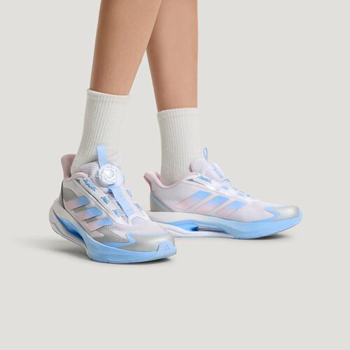 adidas阿迪达斯女大童LIGHTDART HABU J旋钮运动训练跑步鞋KH7637