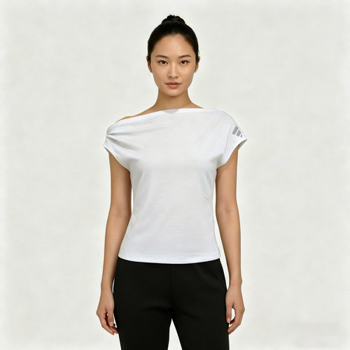 滔搏adidas阿迪达斯女子W AS TEE SS运动休闲短袖T恤LC8657