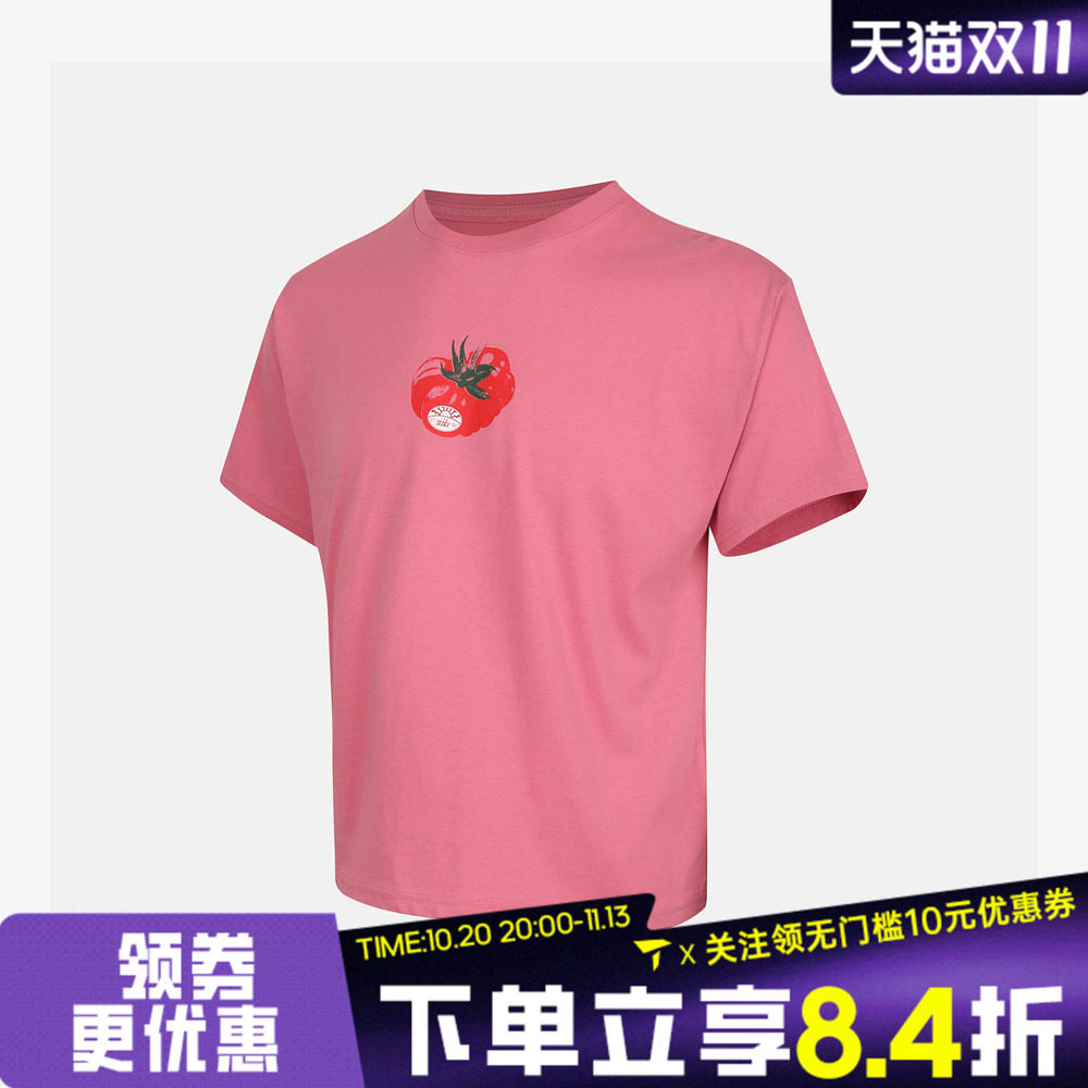 NIKE耐克大童G NSW TEE OC BOXYTOMATO运动休闲短袖T恤II9802-641