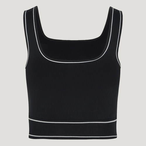adidas阿迪达斯三叶草WAISTBAND TANK秋女子运动休闲背心LF4590