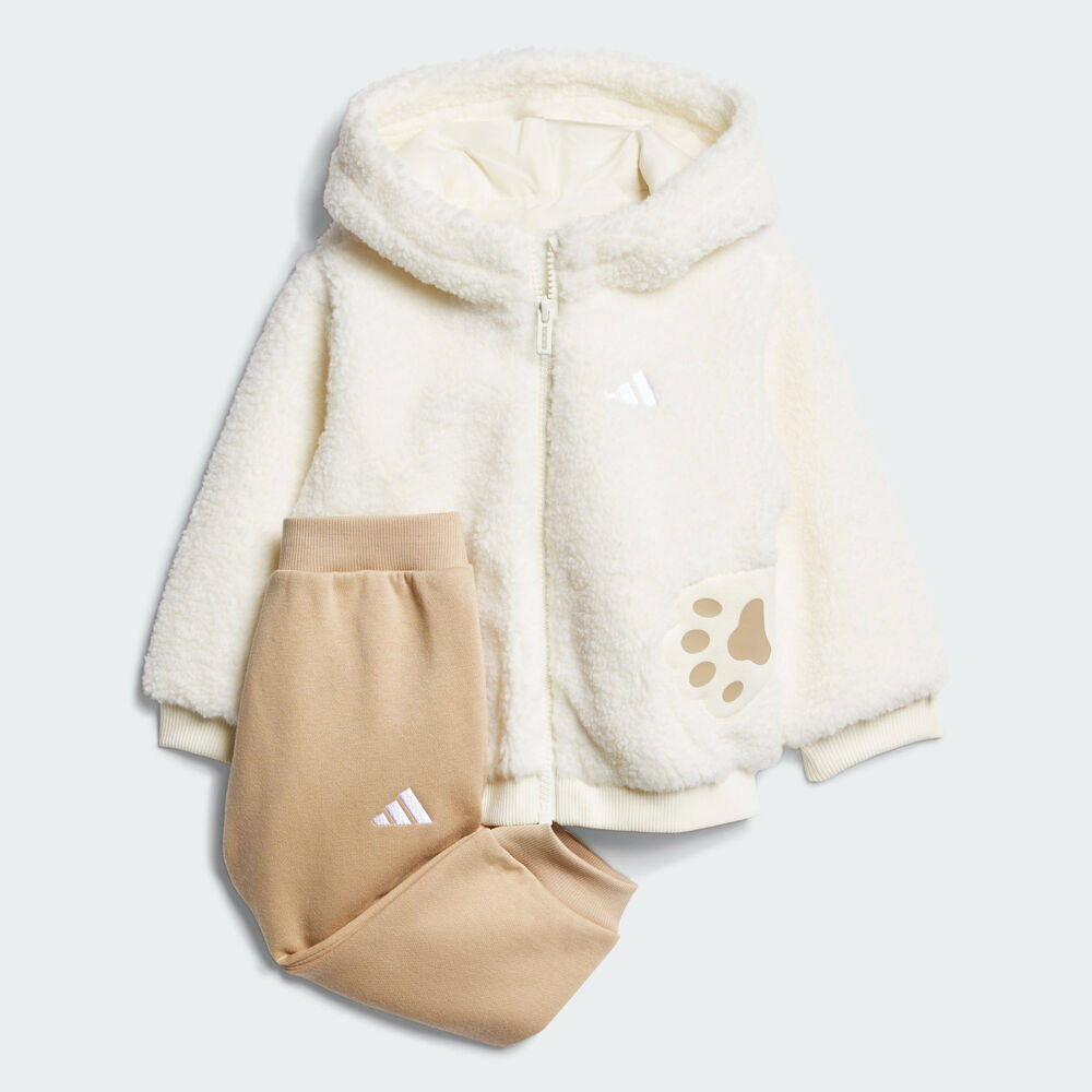 adidas阿迪达斯男婴童运动休闲长袖套装KB7416