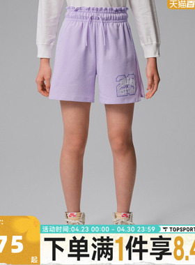 NIKE耐克女大童运动休闲短裤JD2622069GS-004