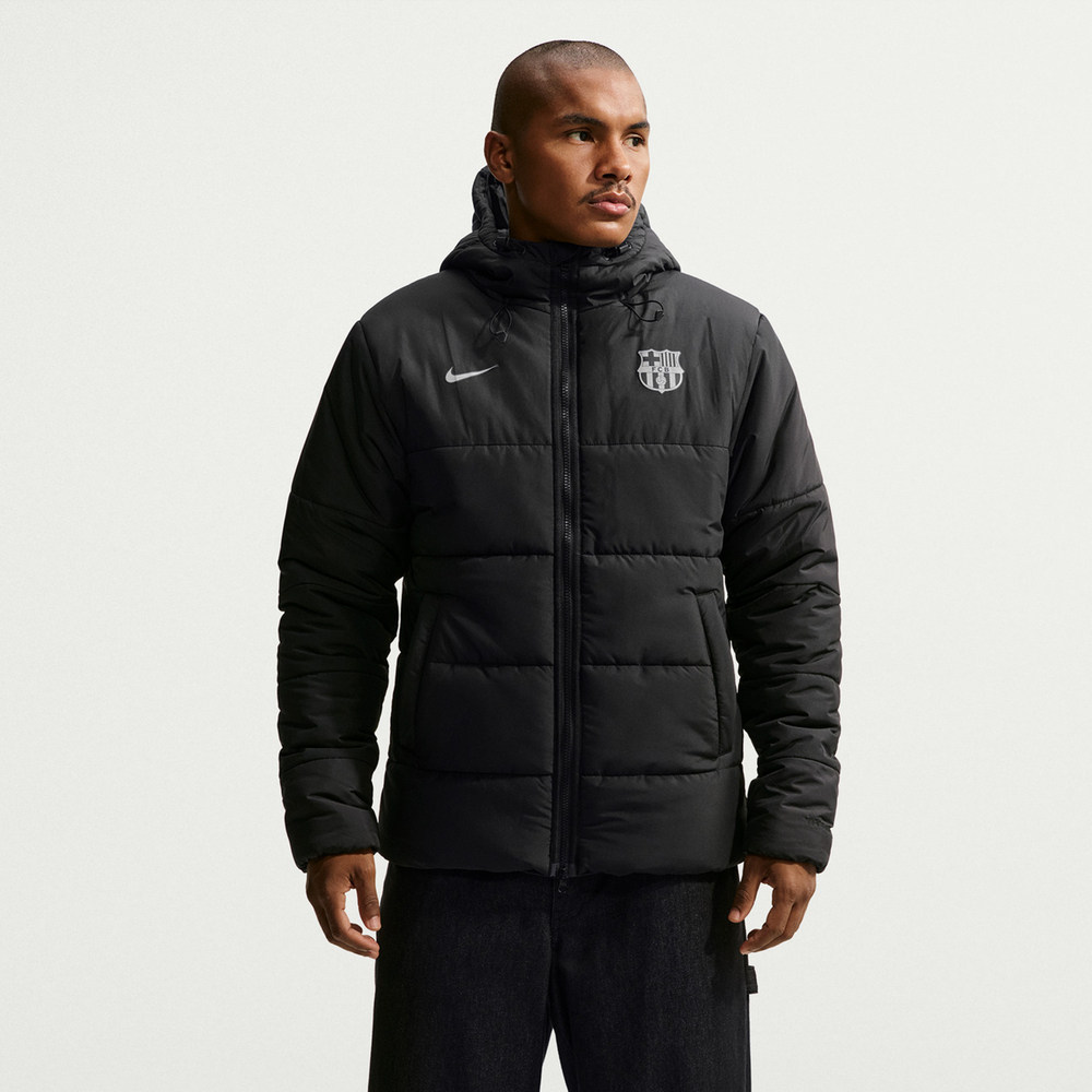 NIKE耐克男子FCB NSW AIR SYN FILL运动休闲棉服外套IO3647-010
