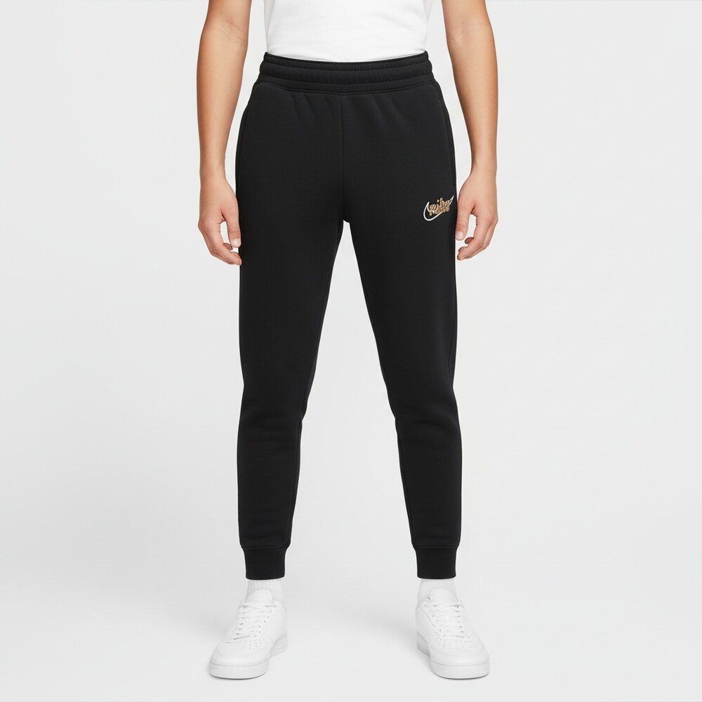 NIKE耐克大童运动休闲百搭针织收口长裤IF2457-010
