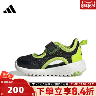 adidas阿迪达斯童鞋幼婴童学步0~4岁女童宝宝鞋子男童凉鞋IH1010