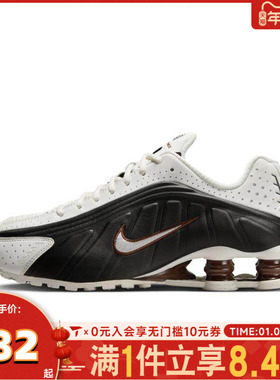 NIKE耐克女子NIKE SHOX R4缓震气柱鞋运动鞋高跟球鞋AR3565-104