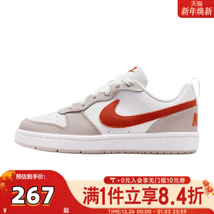 ESS LOW 运动休闲鞋 100 NIKE耐克大童COURT IQ2725 BOROUGH