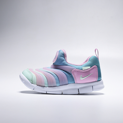 NIKE耐克婴童DYNAMO FREE (TD)毛毛虫一脚蹬运动休闲鞋343938-642