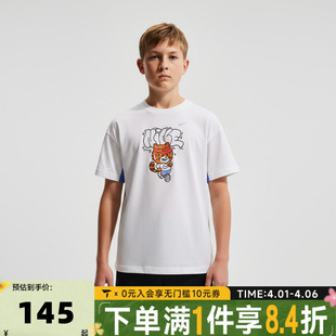 T恤IV2635 NIKE耐克大童B 100 TOP运动休闲短袖 MULTI