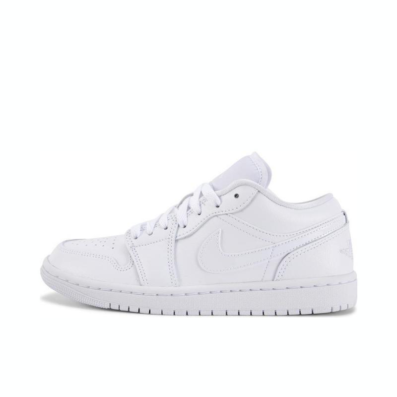 NIKE耐克乔丹aj1女鞋JORDAN 1低帮板鞋运动训练篮球鞋DV0990-111