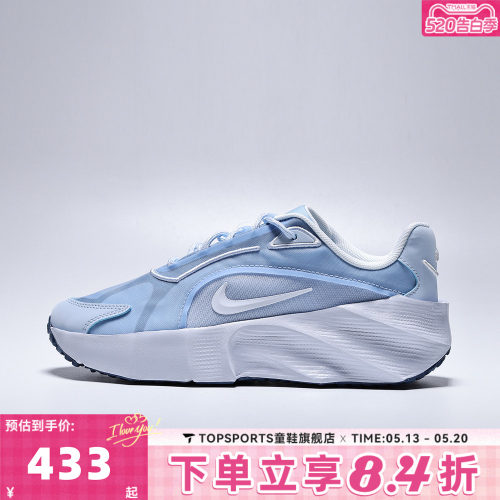 NIKE耐克女子WMNS NIKE AURA EDGE运动休闲鞋HQ7025-400