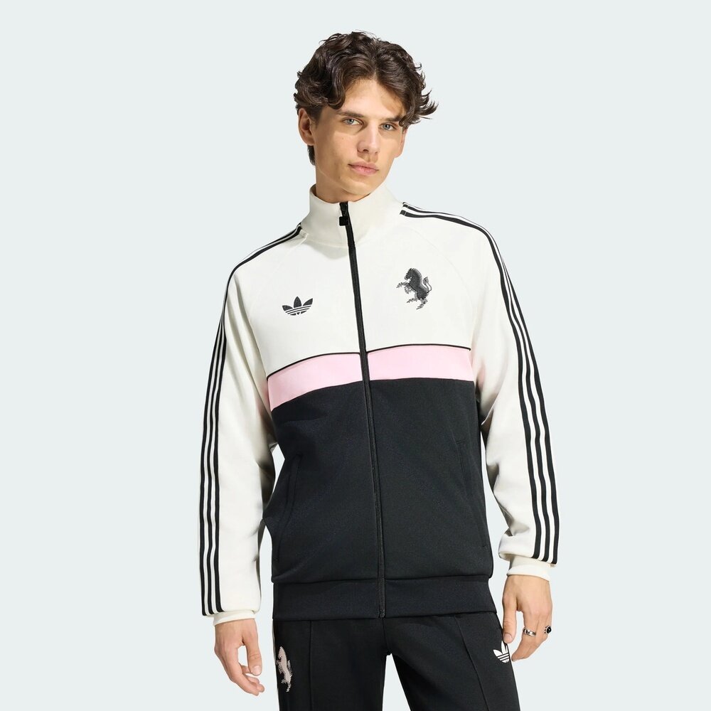 滔搏adidas阿迪达斯男子尤文图斯足球文化运动休闲夹克外套KF9805