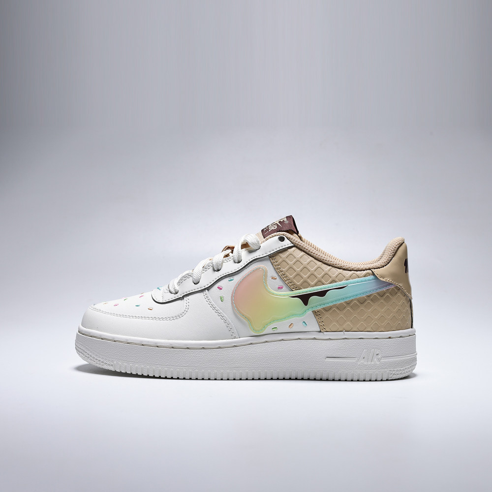 NIKE耐克大童AIR FORCE 1 BG空军一号AF1运动休闲鞋IV6209-133