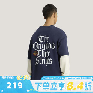 adidas阿迪达斯三叶草男子OG M TEE SS 2运动休闲短袖T恤KT3042
