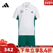 SET短袖 adidas阿迪达斯男大童JB TEN 运动套服KF0399