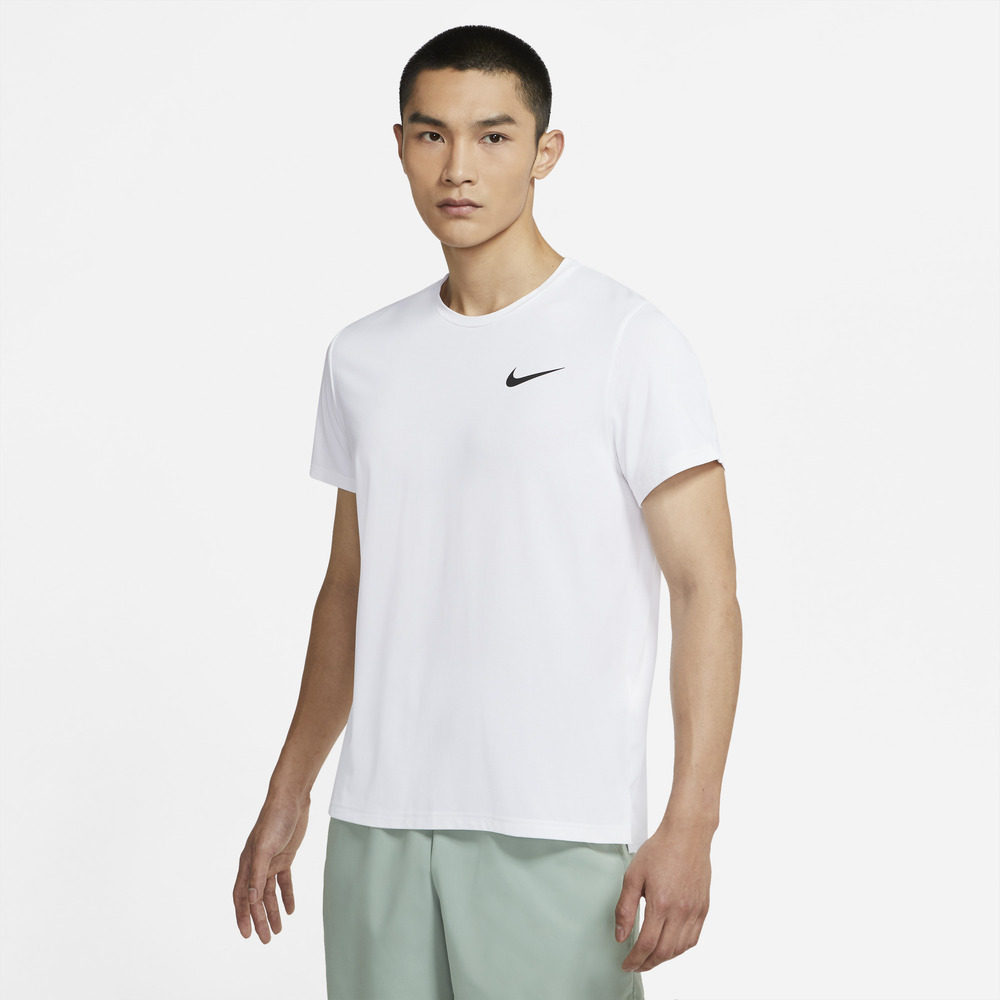 NIKE耐克男子白色简约宽松百搭运动休闲圆领短袖T恤CZ1182-100