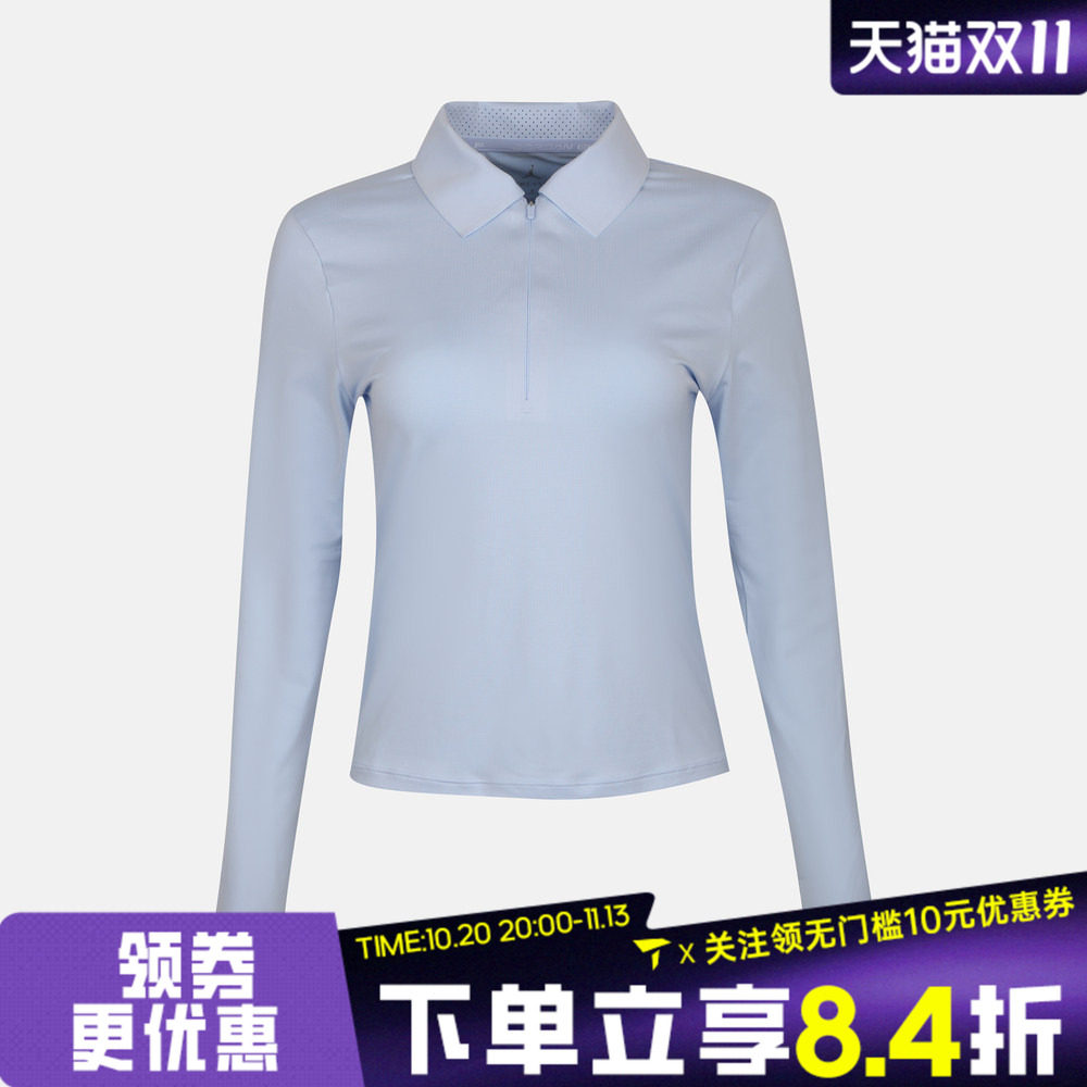 NIKE耐克女子AS J DF GOLF LS POLO运动休闲长袖T恤IR5117-407